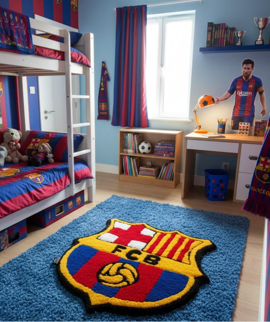 FCB Soccer Club - Luxury Handmade Rug