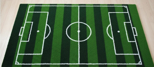 Soccer Field - Luxury Handmade Rug