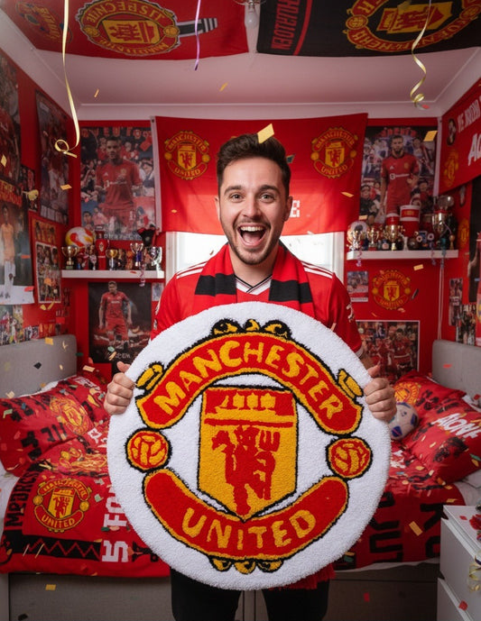 Manchester United F.C. Soccer Club - Luxury Handmade Rug