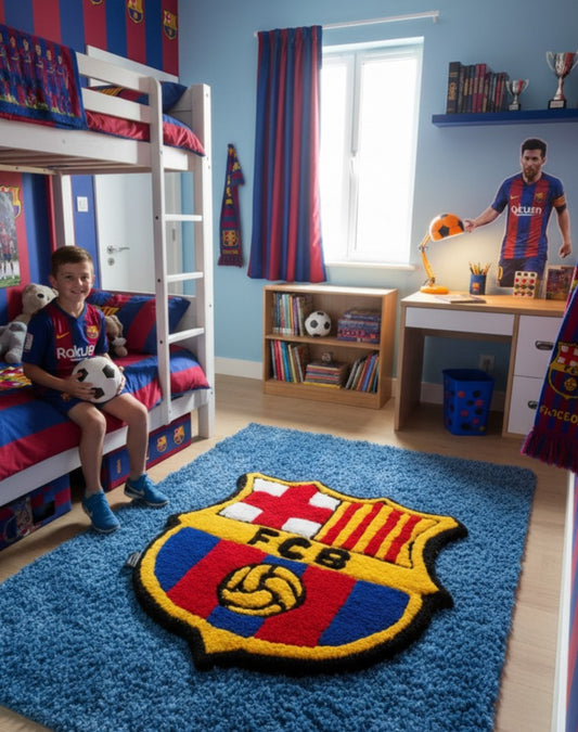 FCB Soccer Club - Luxury Handmade Rug