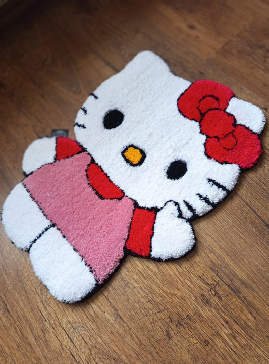 Hello Kitty - Handmade Rug