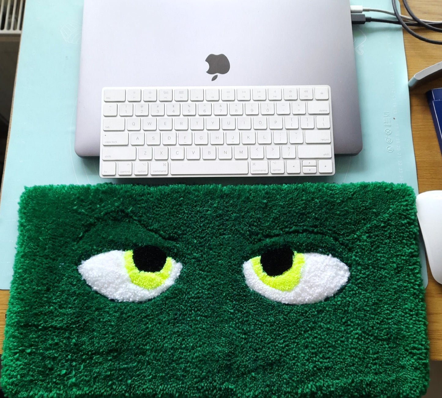 Keyboard Rug Angry Bird - Luxury Handmade Rug