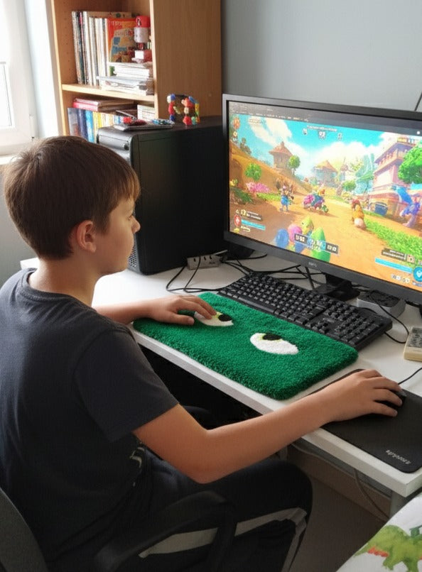 Keyboard Rug Angry Bird - Luxury Handmade Rug