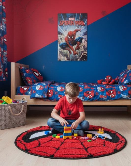 Spiderman - Luxury Handmade Rug