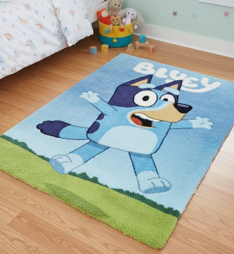 Bluey - Luxury Handmade Rug