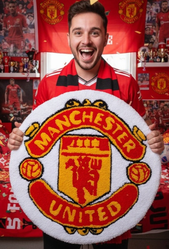 Manchester United F.C. Soccer Club - Luxury Handmade Rug